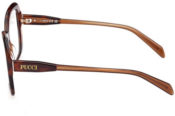 Glasses Emilio Pucci EP5231 056 Rund Havanna