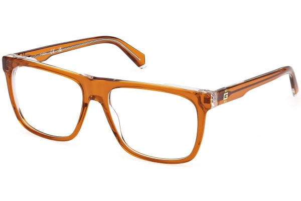 Glasses Guess GU50089 044 Quadratisch Orange