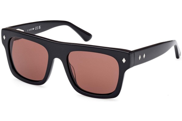 Sonnenbrille Web WE0354 01S Quadratisch Schwarz