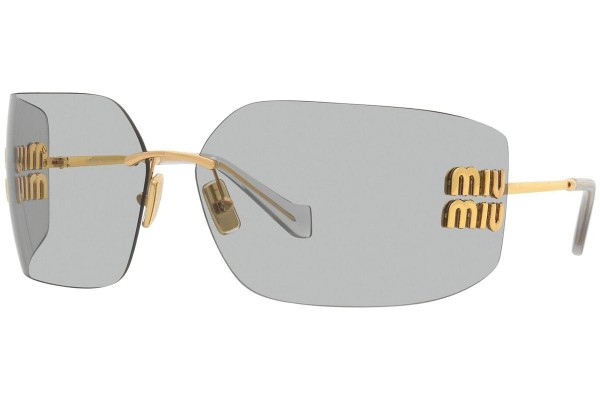 Sonnenbrille Miu Miu MU54YS 5AK30B Quadratisch Gold