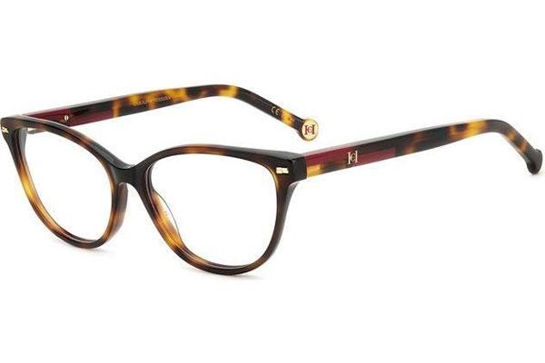 Brillen Carolina Herrera HER0190 O63 Cat Eye Havanna