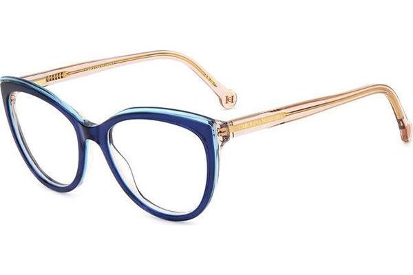 Glasses Carolina Herrera HER0207 BR0 Cat Eye Blau