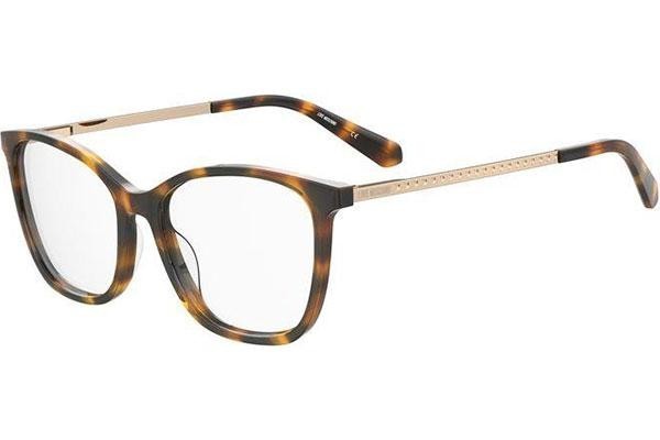 Glasses Love Moschino MOL622 086 Quadratisch Havanna