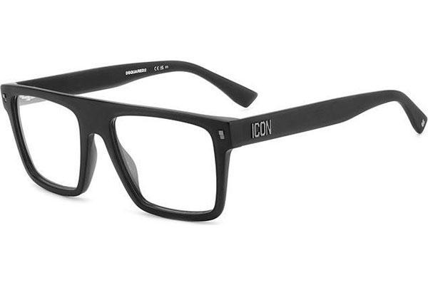 Glasses Dsquared2 ICON0012 003 Quadratisch Schwarz