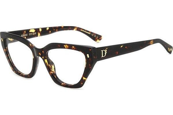 Brillen Dsquared2 D20117 086 Cat Eye Havanna