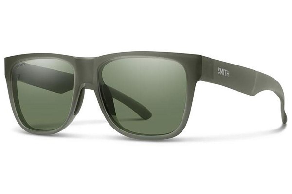 Sunglasses Smith LOWDOWN 2 B59/L7 Polarized Quadratisch Grün