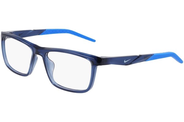 Glasses Nike 057 410 Rechteck Blau