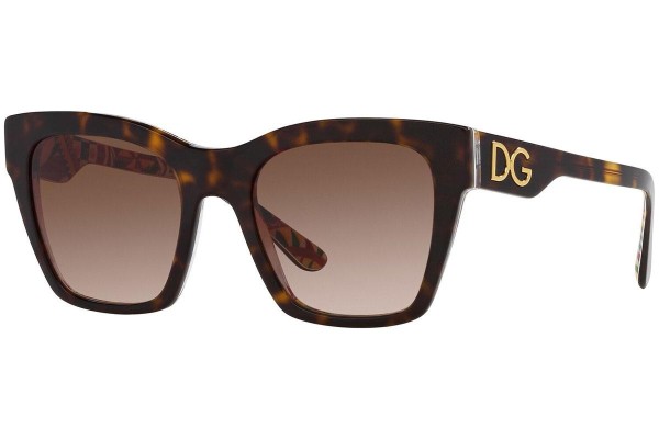 Sunglasses Dolce & Gabbana DG4384 321773 Quadratisch Havanna