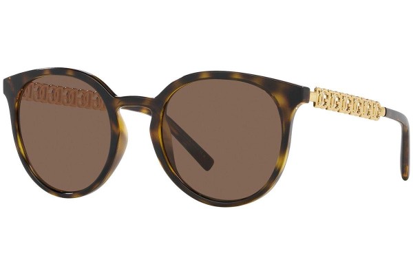 Sonnenbrille Dolce & Gabbana DG6189U 502/73 Rund Havanna