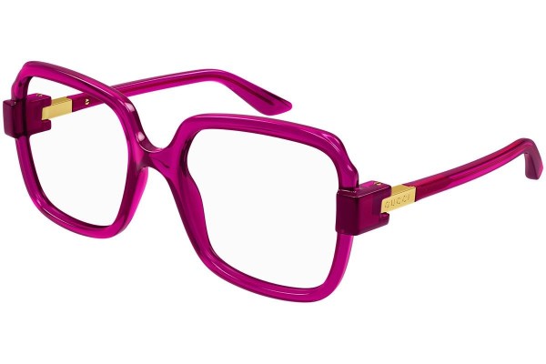 Brillen Gucci GG1433O 003 Quadratisch Rosa