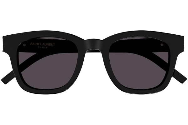 Sonnenbrille Saint Laurent SLM124 001 Rechteck Schwarz