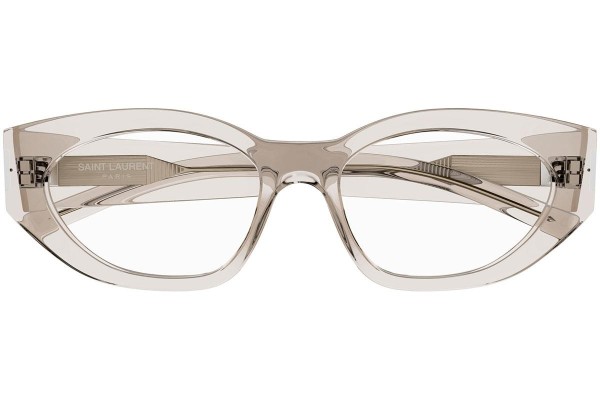 Glasses Saint Laurent SL638OPT 004 Cat Eye Beige