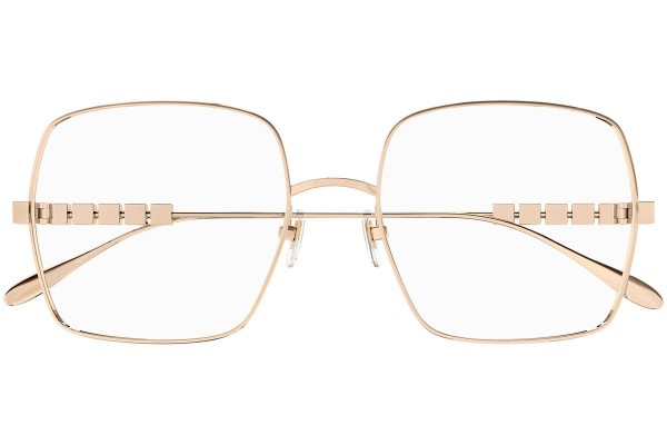 Brillen Gucci GG1434O 002 Quadratisch Gold