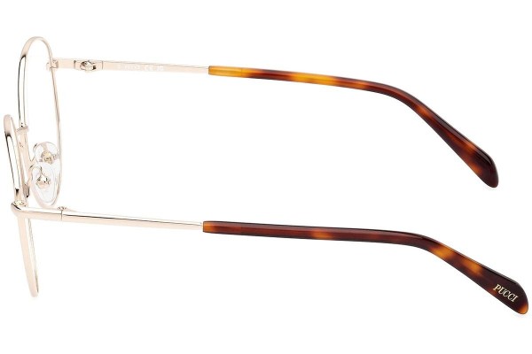 Glasses Emilio Pucci EP5244 032 Rund Gold