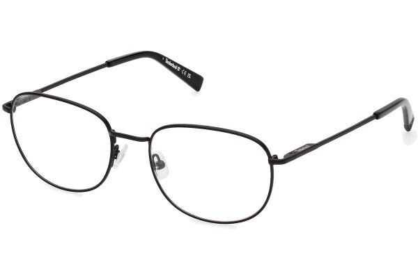 Glasses Timberland TB1845 002 Oval Schwarz