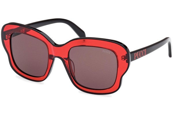 Sonnenbrille Emilio Pucci EP0220 68J Quadratisch Rot