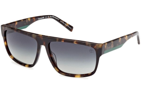 Sunglasses Timberland TB9342 53R Polarized Rechteck Havanna