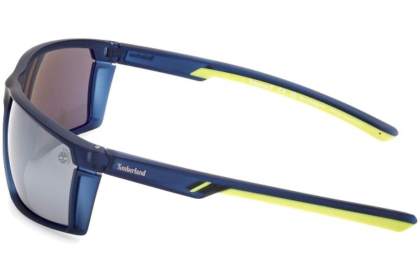 Sonnenbrille Timberland TB9333 91D Polarized Quadratisch Blau