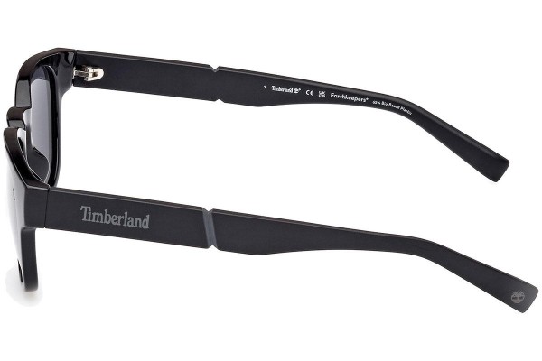 Sunglasses Timberland TB9334 01D Polarized Rund Schwarz