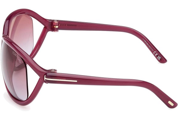 Sonnenbrille Tom Ford Fernanda FT1069 83Z Besondere Rot