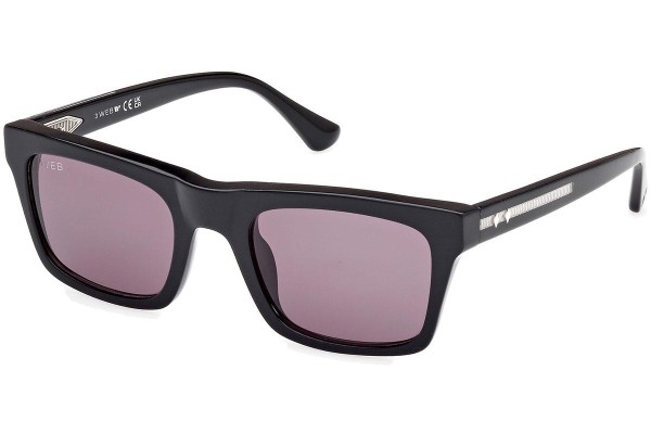 Sunglasses Web WE0362 05A Quadratisch Schwarz