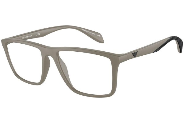 Glasses Emporio Armani EA3230 5437 Rechteck Grau