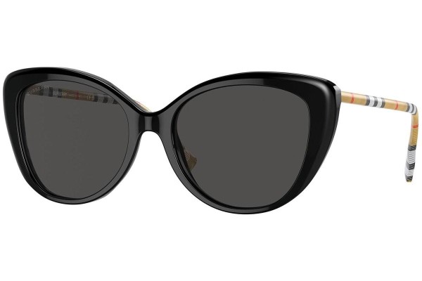 Sunglasses Burberry BE4407 385387 Cat Eye Schwarz