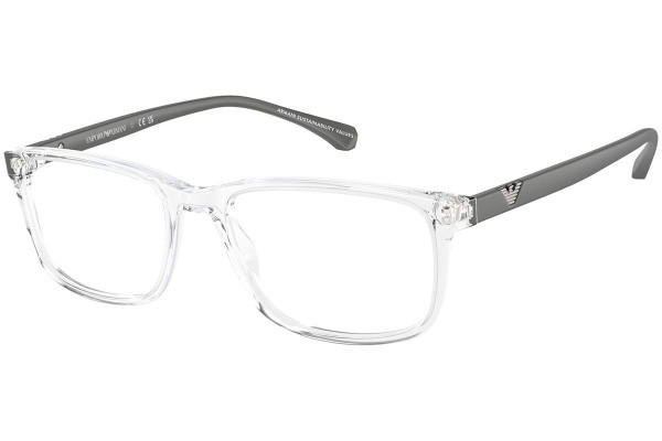 Glasses Emporio Armani EA3098 5882 Quadratisch Kristall