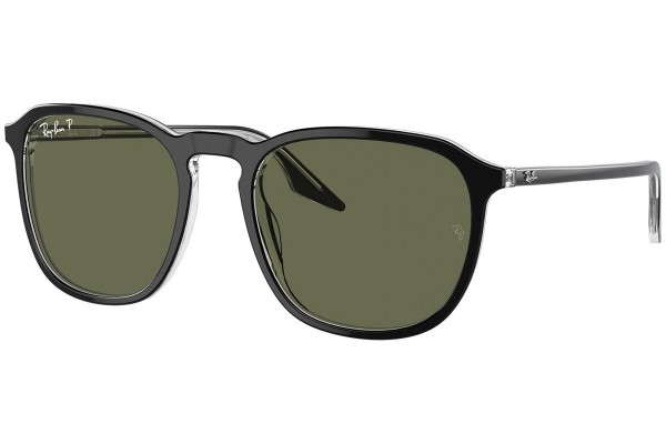 Sonnenbrille Ray-Ban RB2203 919/58 Polarized Quadratisch Schwarz