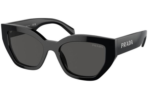 Sonnenbrille Prada PRA09S 1AB5S0 Cat Eye Schwarz