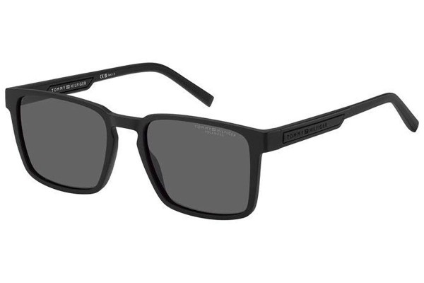 Sonnenbrille Tommy Hilfiger TH2088/S 003/M9 Polarized Rechteck Schwarz