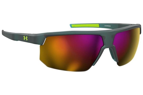 Sunglasses Under Armour UADRIVEN/G 7NT/34 Rechteck Grün