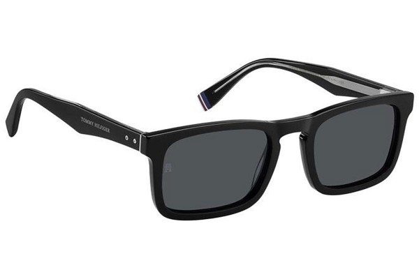 Sonnenbrille Tommy Hilfiger TH2068/S 807/IR Rechteck Schwarz