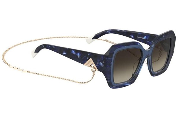 Sunglasses Missoni MIS0168/G/S 468/HA Quadratisch Blau