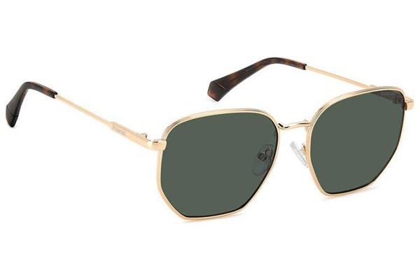 Sonnenbrille Polaroid PLD6214/S/X DDB/UC Polarized Rechteck Gold