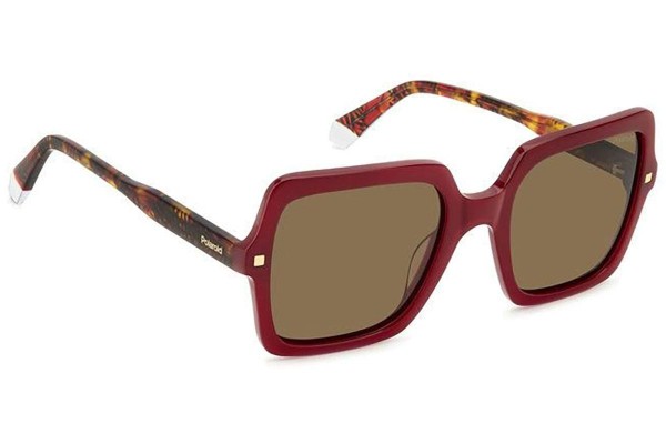 Sunglasses Polaroid PLD4165/S/X LHF/SP Polarized Quadratisch Rot