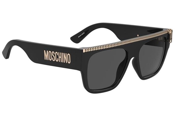 Sunglasses Moschino MOS165/S 807/IR Flat Top Schwarz