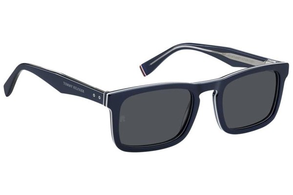 Sonnenbrille Tommy Hilfiger TH2068/S PJP/IR Rechteck Blau