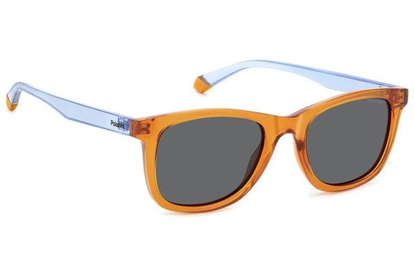 Sonnenbrille Polaroid Junior PLD8060/S L7Q/M9 Polarized Rechteck Orange