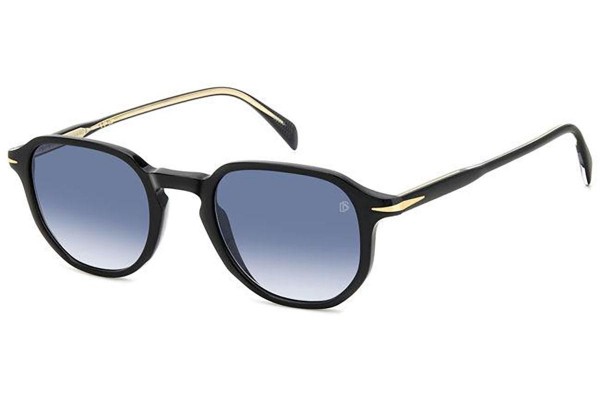 Sonnenbrille David Beckham DB1140/S 807/08 Rechteck Schwarz