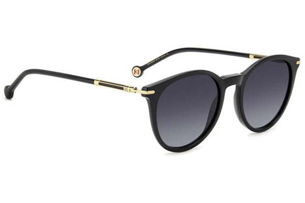 Sonnenbrille Carolina Herrera HER0230/S 807/9O Rund Schwarz