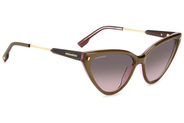 Sunglasses Dsquared2 D20134/S HKL/M2 Cat Eye Braun