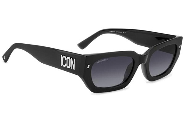 Sonnenbrille Dsquared2 ICON0017/S 807/9O Rechteck Schwarz