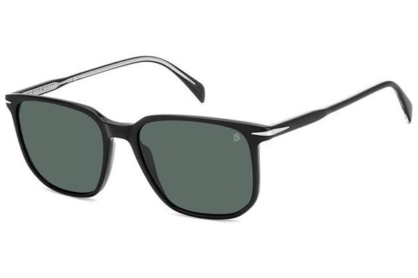 Sunglasses David Beckham DB1141/S 807/QT Rechteck Schwarz