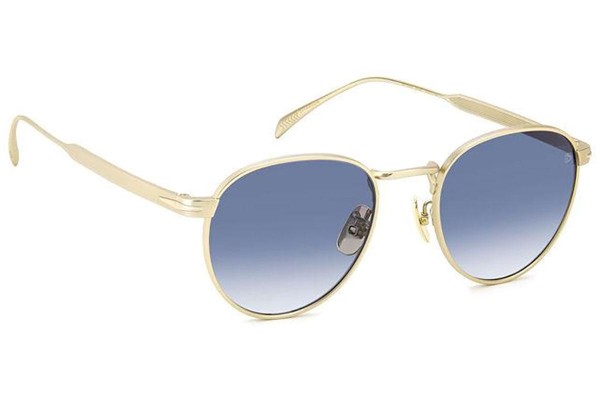 Sonnenbrille David Beckham DB1142/S AOZ/08 Rund Gold