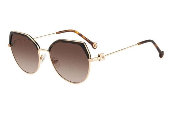 Sonnenbrille Carolina Herrera HER0238/S LVL/HA Rund Gold