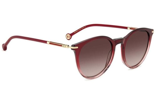 Sunglasses Carolina Herrera HER0230/S 2OO/HA Rund Rot