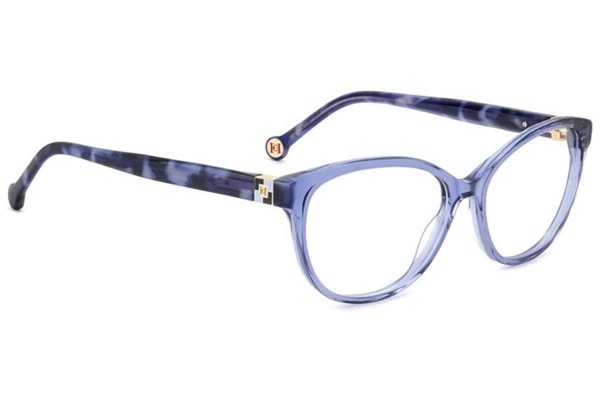 Glasses Carolina Herrera HER0240 XP8 Cat Eye Blau