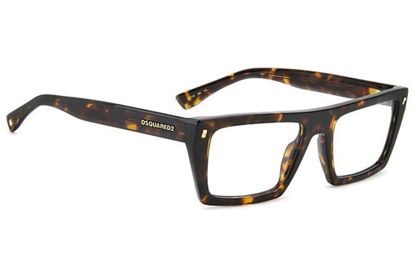 Glasses Dsquared2 D20130 086 Flat Top Havanna