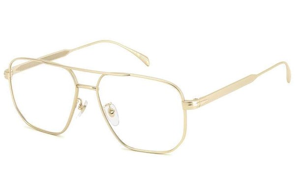 Glasses David Beckham DB7124 AOZ Rechteck Gold